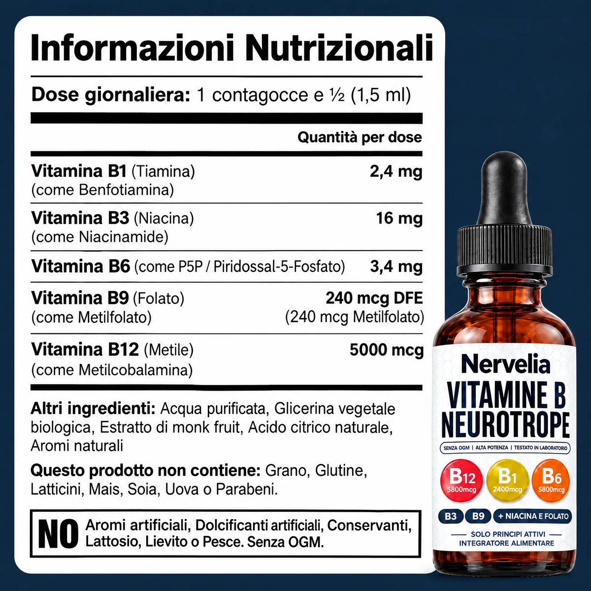 Nervelia Vitamine B Neurotrope Liposomiali