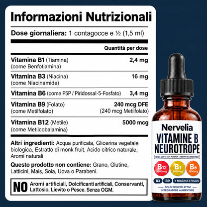 Nervelia Vitamine B Neurotrope Liposomiali